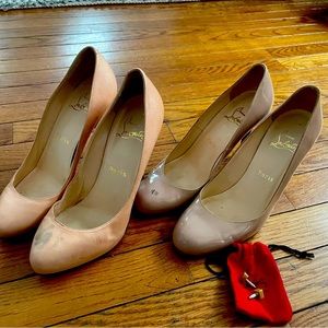 Christian LOUBOUTIN, Dolly Pump, no box or the bags they are in great condition.